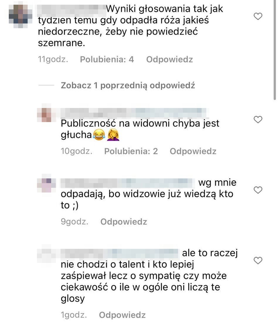 Reakcje internautów na eliminację Ważki