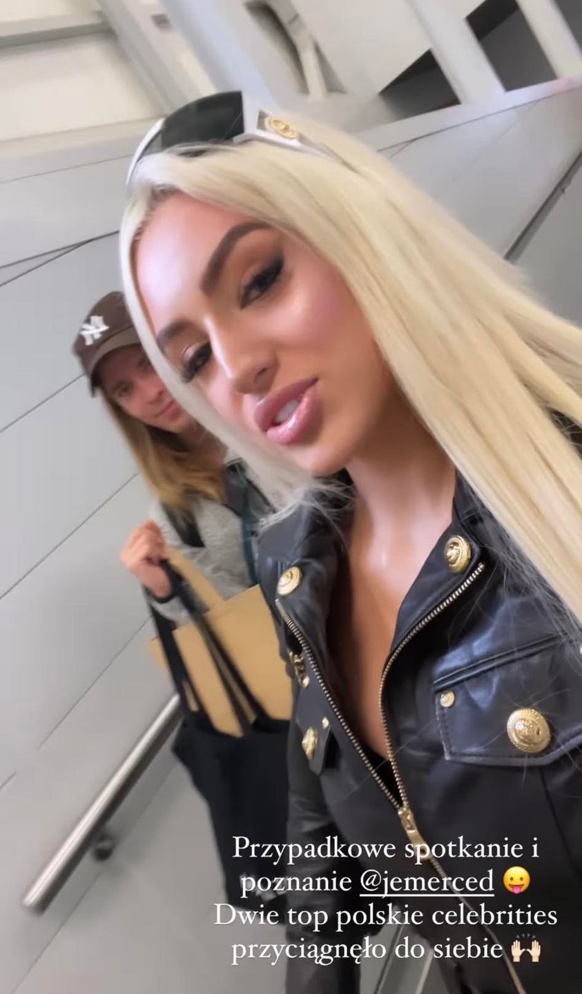 Jessica Mercedes ucieka przed Caroline Derpieński