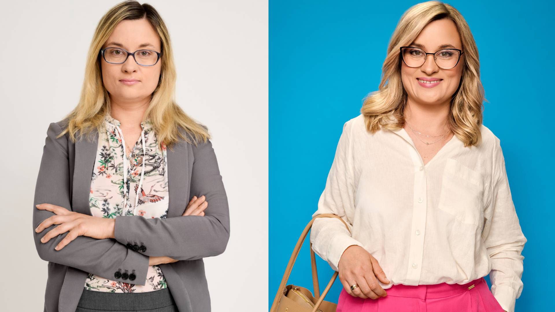 Lidia Libudzic przed i po metamorfozie