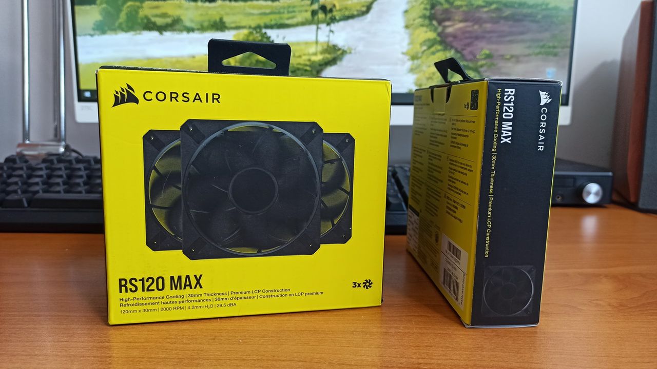 Test wentylatorów Corsair RS120 Max