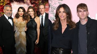 Cindy Crawford po śmierci syna może liczyć na wsparcie Clooneyów. "Wujek George" z żoną złożyli jej wizytę po śmierci Presleya