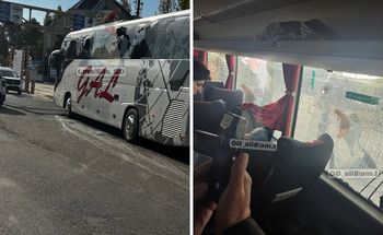 Pocisk spadł w Mołdawii. Autobus uszkodzony. Jest ranny