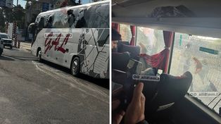 Pocisk spadł w Mołdawii. Autobus uszkodzony. Jest ranny