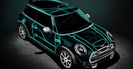 MINI Cooper DeLux – jak z filmu Tron