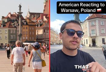 Amerykanin odwiedził Warszawę. "Szczęka dosłownie opadła mi do podłogi"