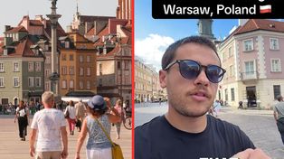 Amerykanin odwiedził Warszawę. "Szczęka dosłownie opadła mi do podłogi"