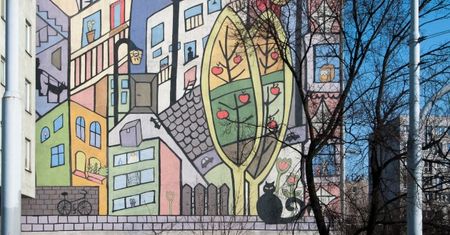 Wrocław. Mural przy ul. Wyszyńskiego zostaje. "Wsłuchujemy się w głos mieszkańców"