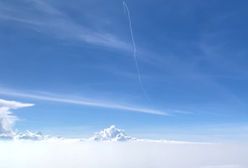 Zauważył na niebie rakietę. Zwykły lot zamienił się w koszmar