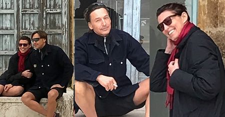 Uśmiechnięta Felicjańska z wyluzowanym chłopakiem kontemplują życie na odwyku (ZDJĘCIA)