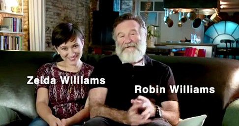 Robin Williams i jego córka Zelda w reklamach Zeldy 3D [wideo]