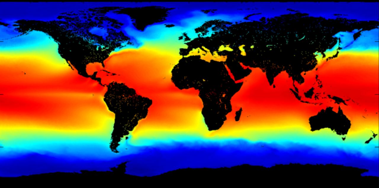 Pathfinder Sea Surface Temperature (SST) Climate Data Record