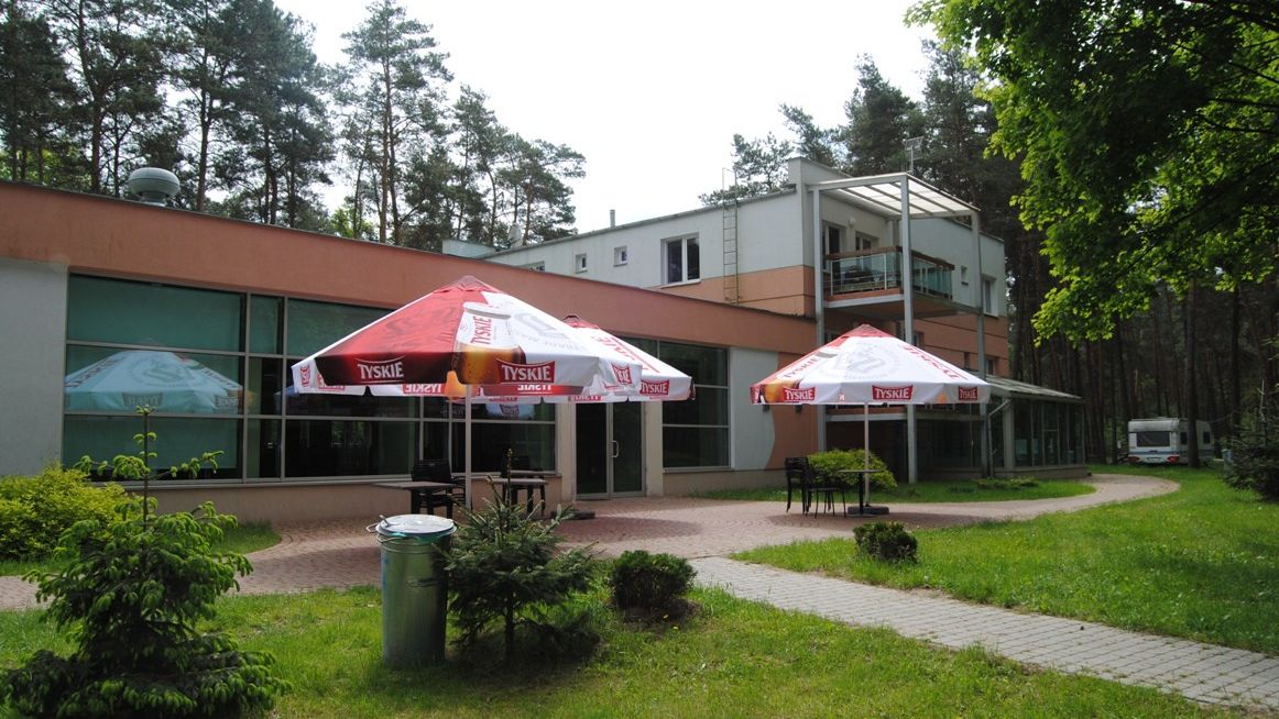 Ośrodek wypoczynkowy Kropelka nad jeziorem w Białce