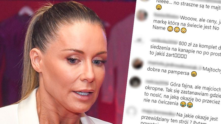 Fani krytykują nową "kolekcję" Małgorzaty Rozenek 