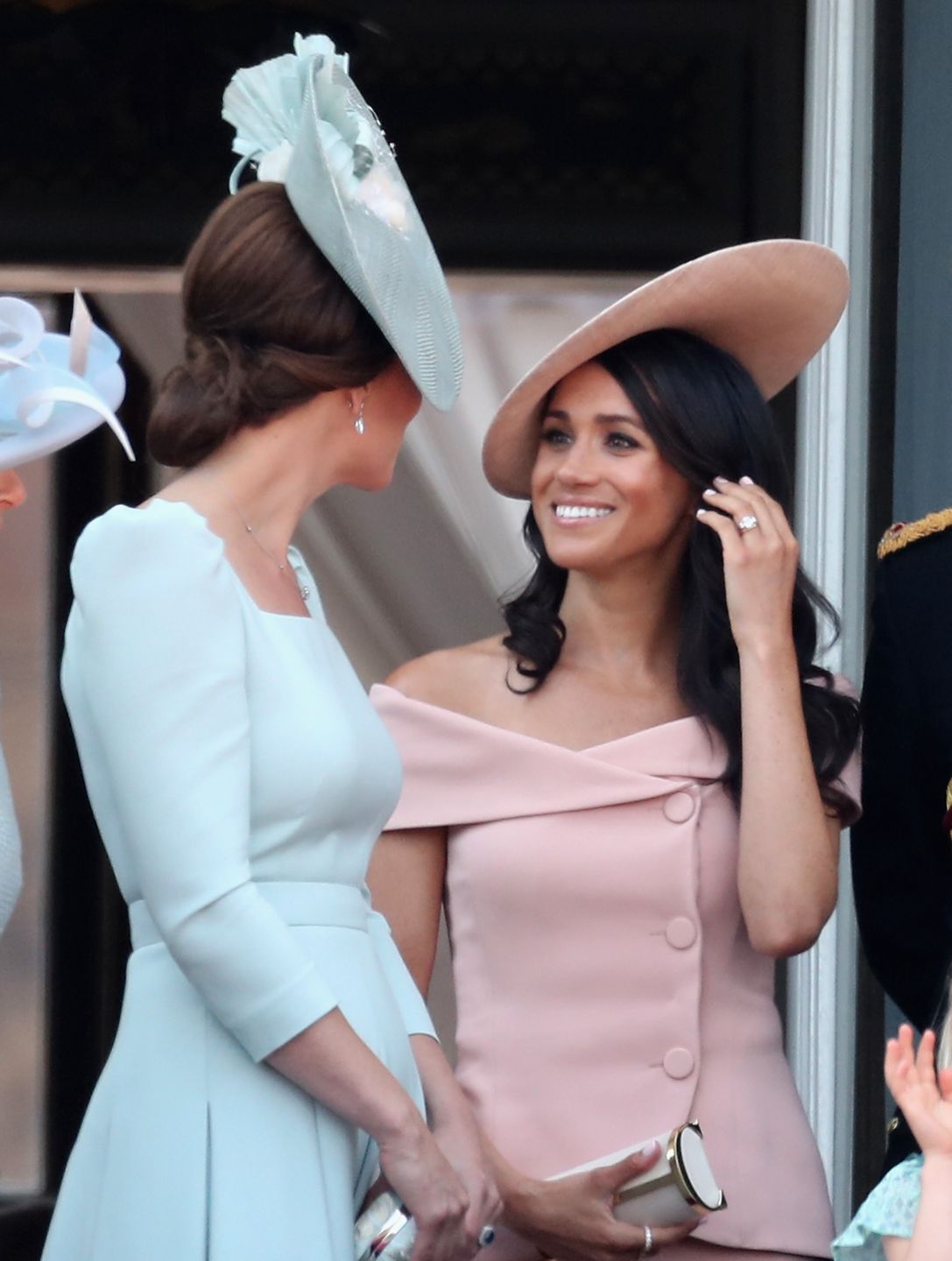 Interakcja Kate Middleton i Meghan Markle