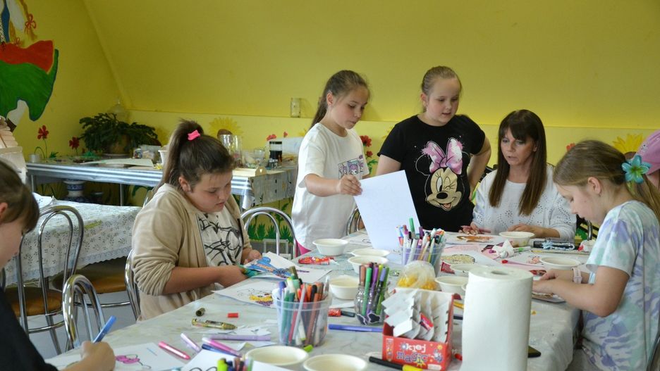 Warsztaty kreatywne w Miejsko-Gminnym Ośrodku Kultury w Skępem