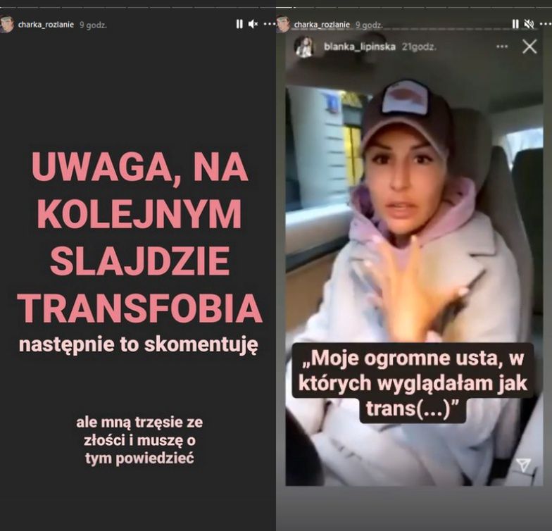 Aktywista gani Blankę Lipińską
