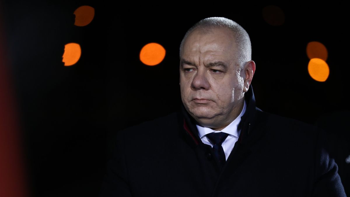Konferencja prasowa premiera Morawieckiego w sprawie organizacji Igrzysk Europejskich 2023 w Krakowie18.01.2022 Krakow , ulica Kolna . Osrodek olimpijski . Jacek Sasin minister aktywow panstwowych podczas konferencji prasowej z udzialem premiera Mateusza Morawieckiego w sprawie Igrzysk Europejskich .Fot. Jakub Wlodek / Agencja Wyborcza.plFot. Jakub Wlodek / Agencja Wyborcza.plkrakow, morawiecki mateusz, premier, kolna, konferencja, krakowie, igrzyska europejskie, sport, /FR/, jacek sasin