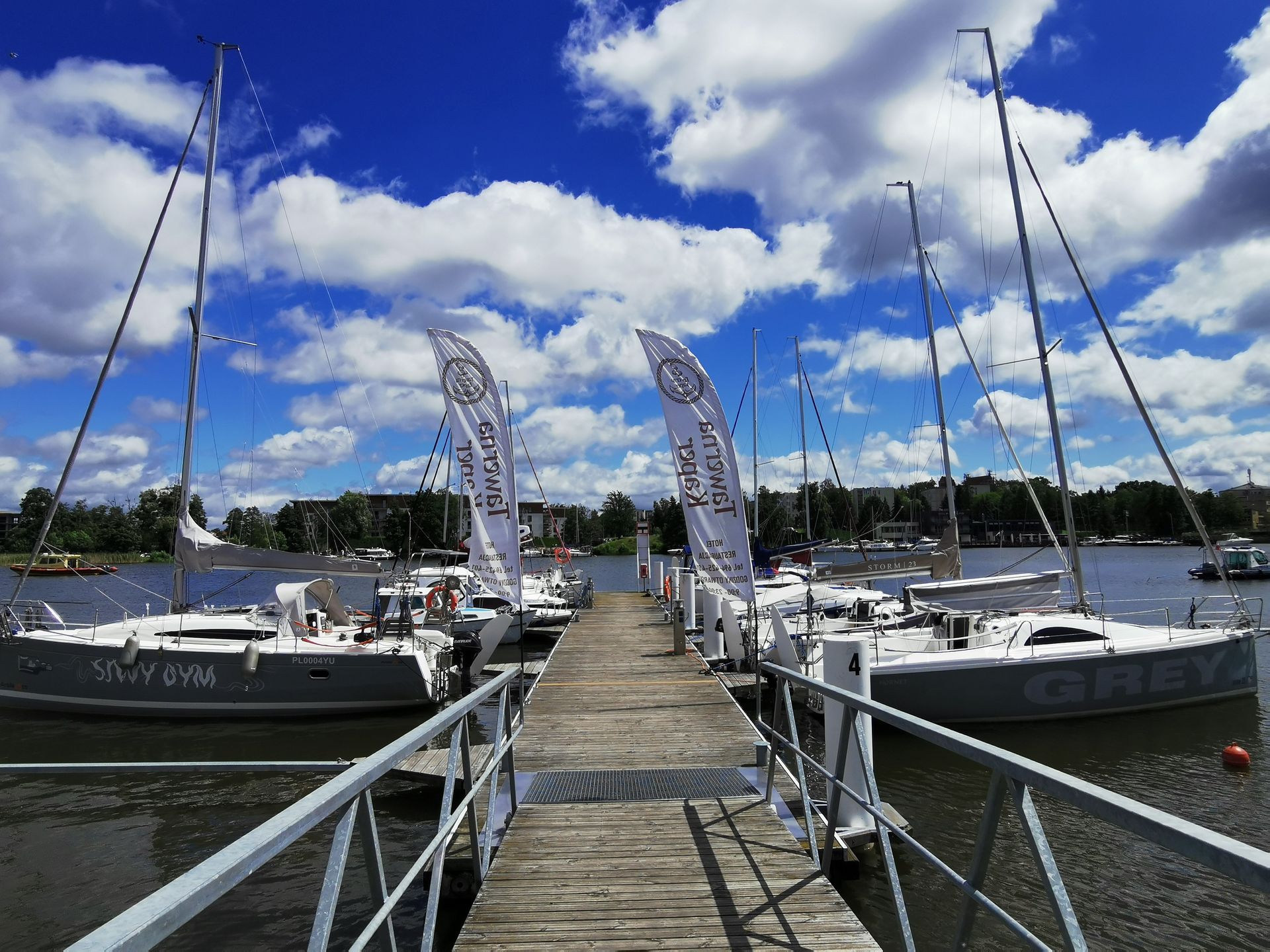 Widok na Jeziorak w Iławie