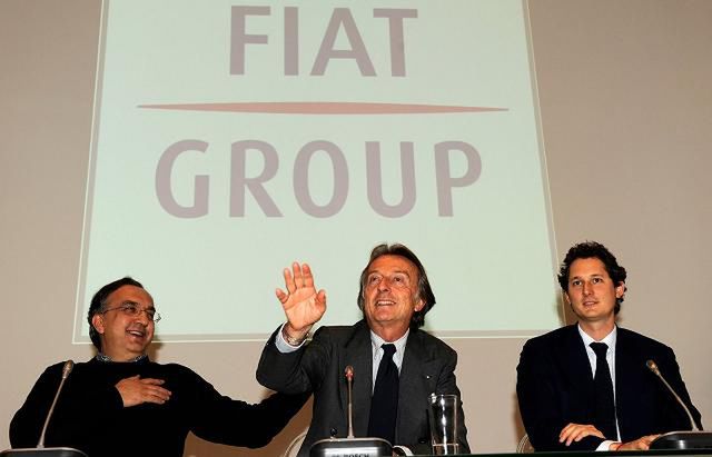 Montezemolo, Marchionne, Elkann
