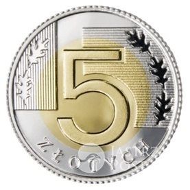 Obecna moneta 5 złotych