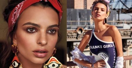 Emily Ratajkowski pozuje dla "InStyle"