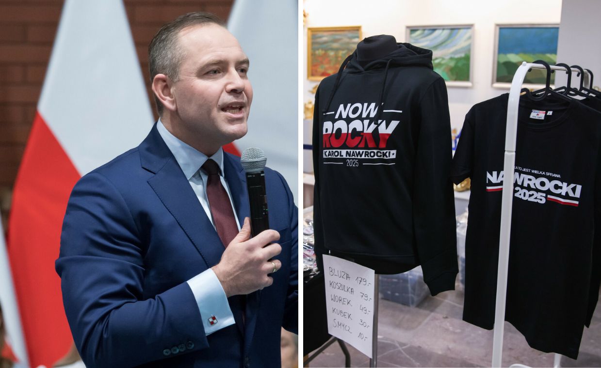 Sklepik Nawrockiego. Ceny mogą zdziwić