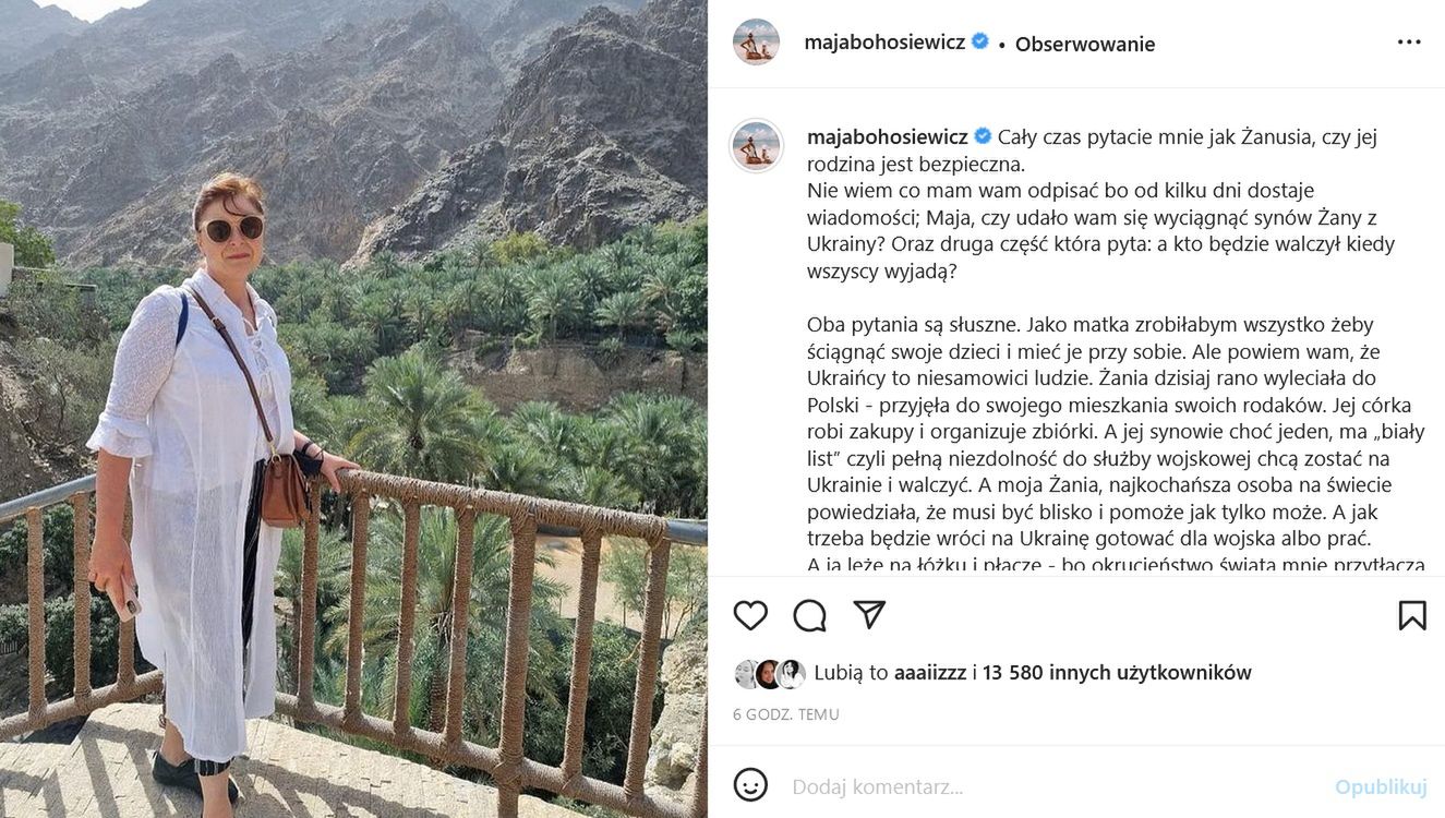 Instagram Mai Bohosiewicz 