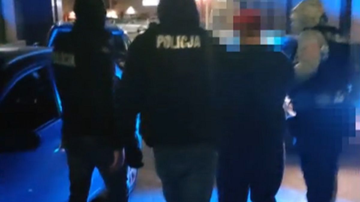 Zatrzymanie Radosława K. 