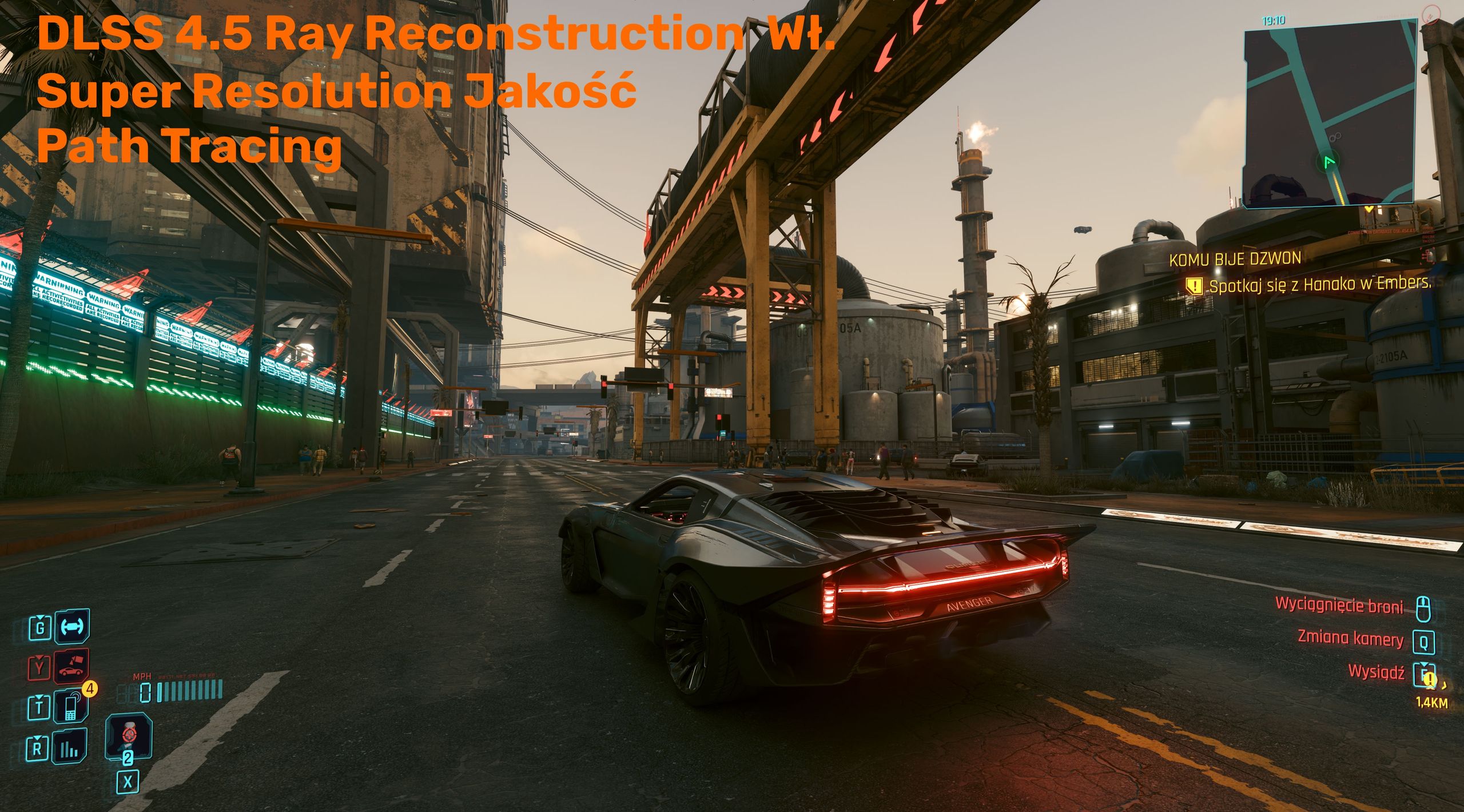 NVIDIA DLSS Ray Reconstruction 4.5 ON