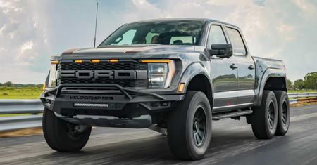Hennessey VelociRaptor 6x6 ma sześć kół, sześć cylindrów i kosztuje krocie