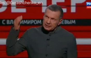 Odlot rosyjskiego propagandysty. Grozi wysadzeniem Pałacu Elizejskiego