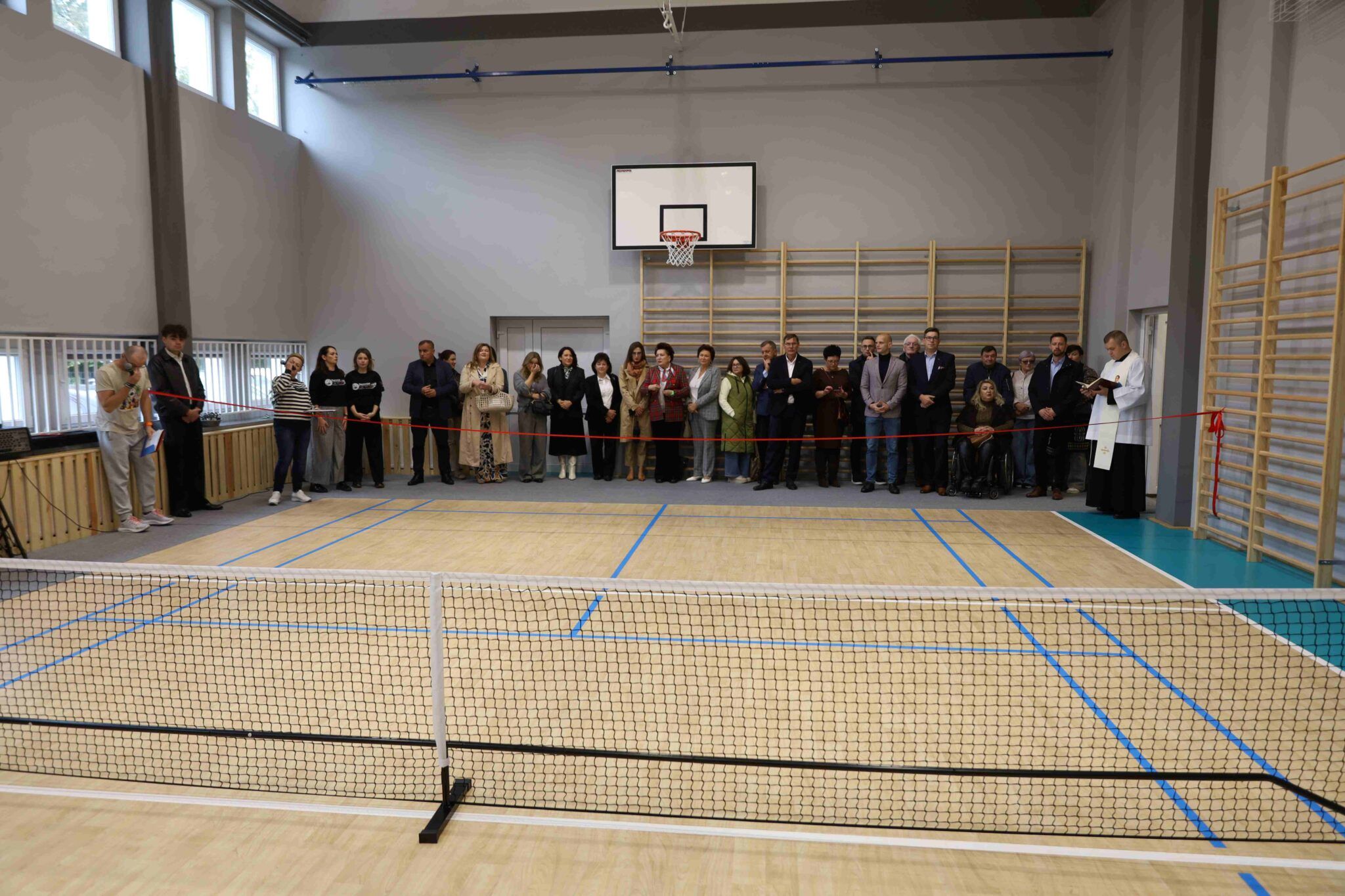 Modernizacja sali gimnastycznej w Wyszogrodzie 