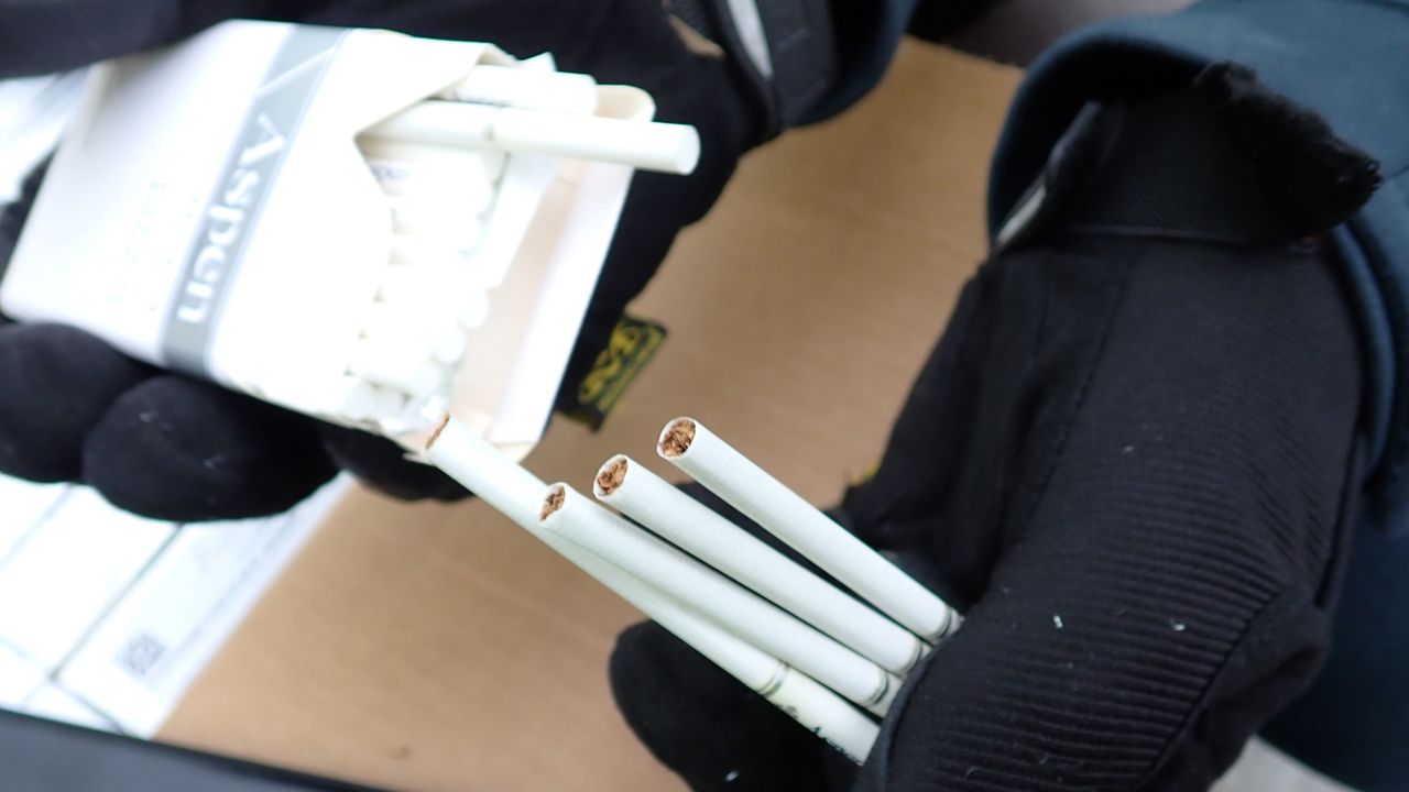 KAS wykryła przemyt papierosów w kontenerze z Azji