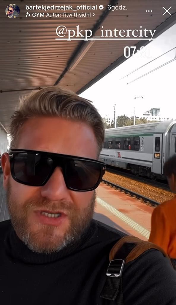 Bartek Jędrzejak nie zostawił na PKP suchej nitki 