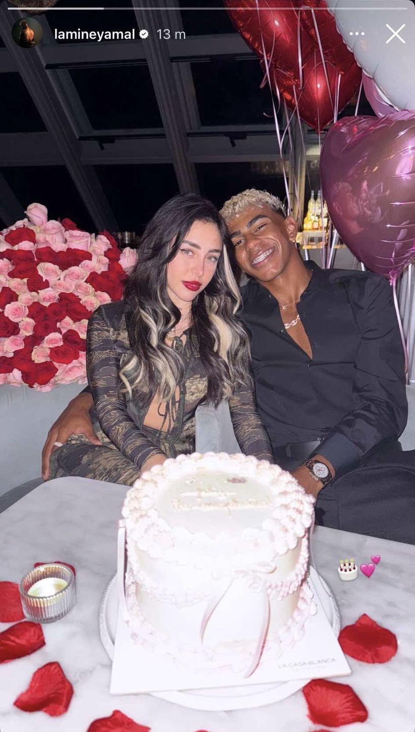 Lamine Yamal i Nicki Nicole