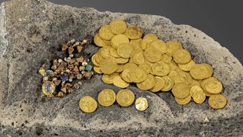 Odkrycie skarbu w ruinach Hippos nad Jeziorem Galilejskim. Ma 1400 lat