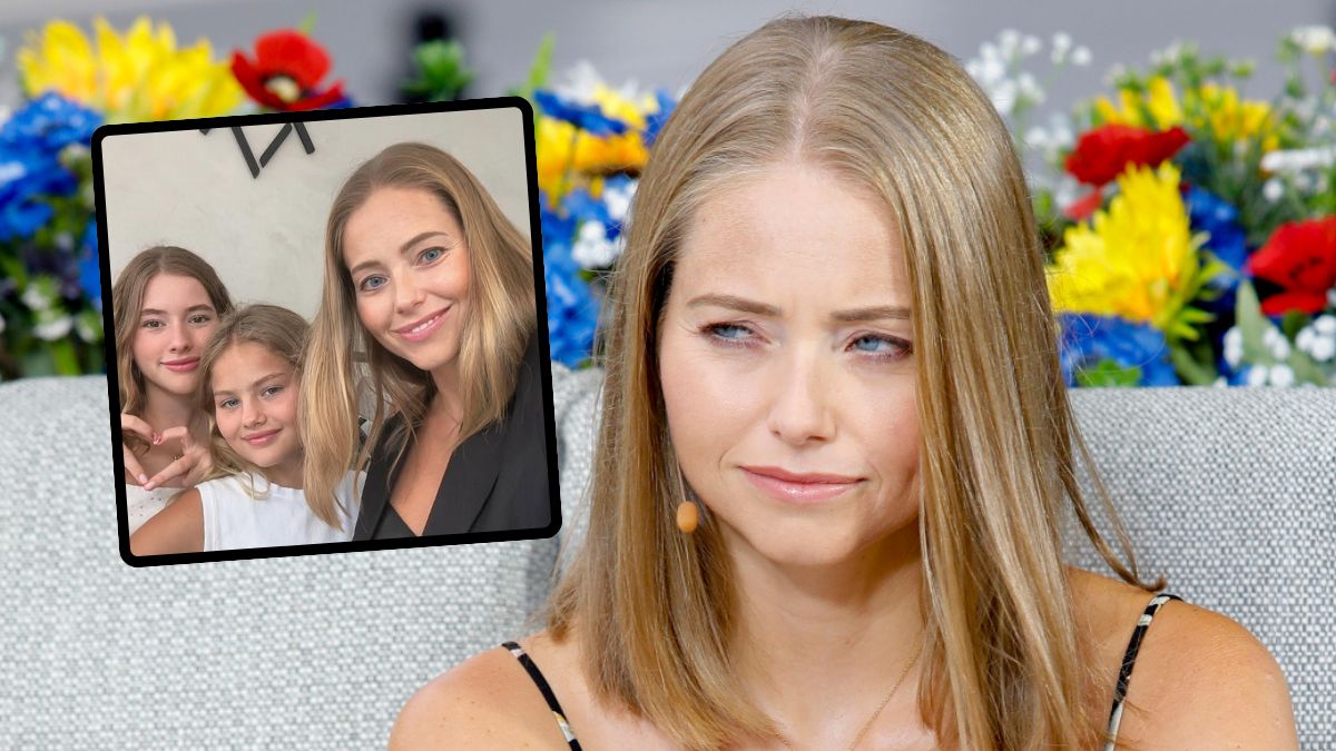 Agata Rubik zabrała córki do ich prababci