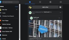 Facebook udostępnia testerom nowy interfejs. Uproszczony układ i ciemny motyw