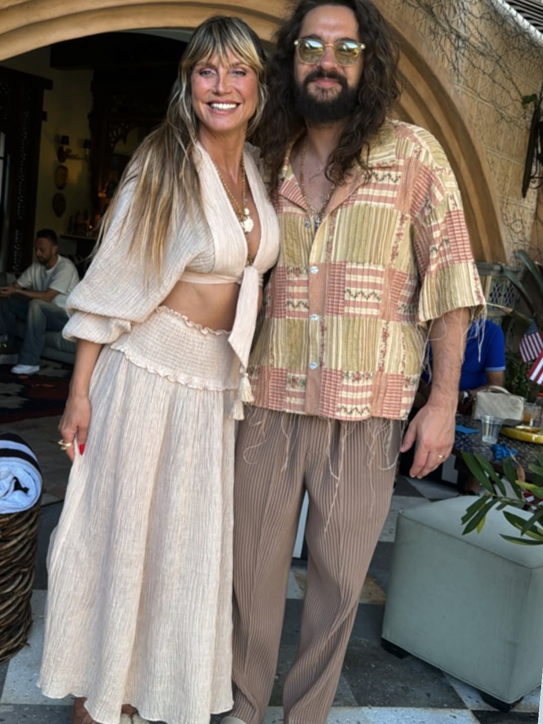 Heidi Klum z mężem