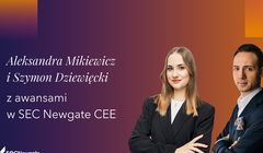 Aleksandra Mikiewicz i Szymon Dziewięcki na nowych stanowiskach w  SEC Newgate CEE