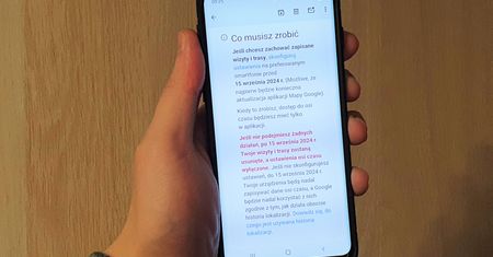 Ważny komunikat w Google Maps. Musisz podjąć decyzję