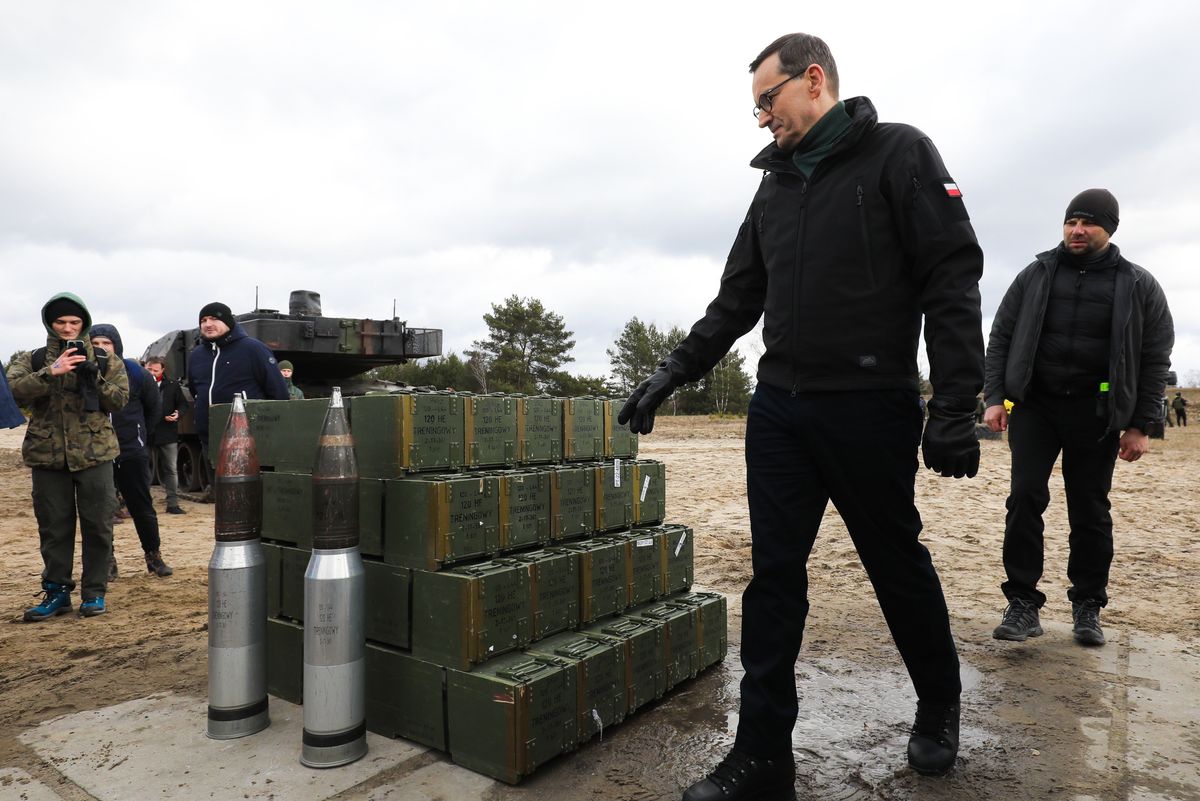 Rząd Mateusza Morawieckiego przyjął program Narodowa Rezerwa Amunicyjna pod koniec marca ubiegłego roku. Program do tej pory nie wystartował
