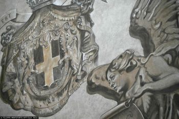 "Niedopuszczalne". Anioł z twarzą Giorgii Meloni w bazylice w Rzymie