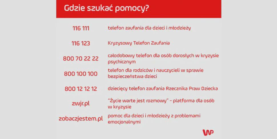 Gdzie szukać pomocy?