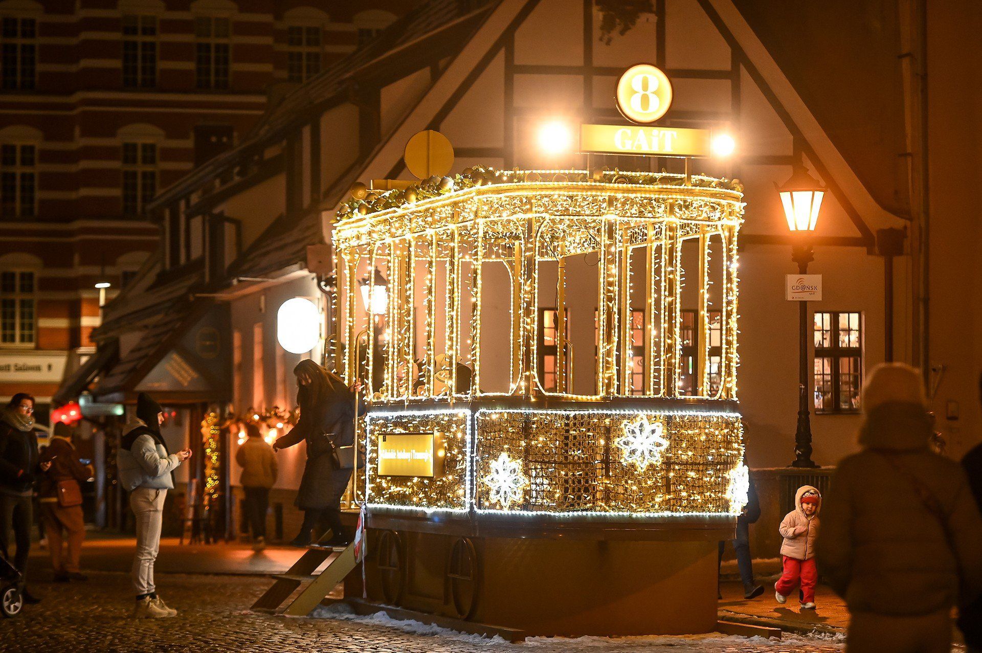 Świąteczne iluminacje w Gdańsku