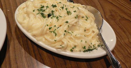 Spaghetti z serem