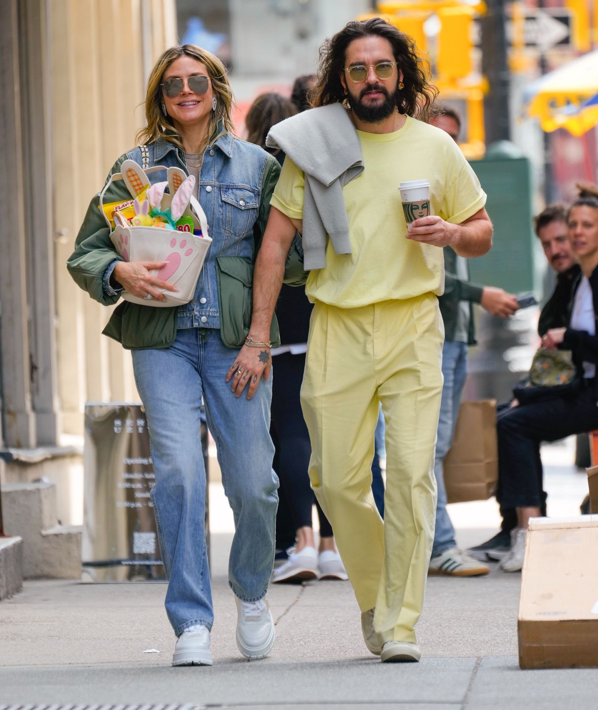 Heidi Klum i Tom Kaulitz "przyłapani" w Nowym Jorku