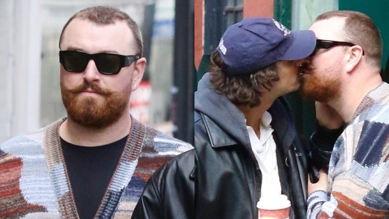 Sam Smith i Christian Cowan na mieście