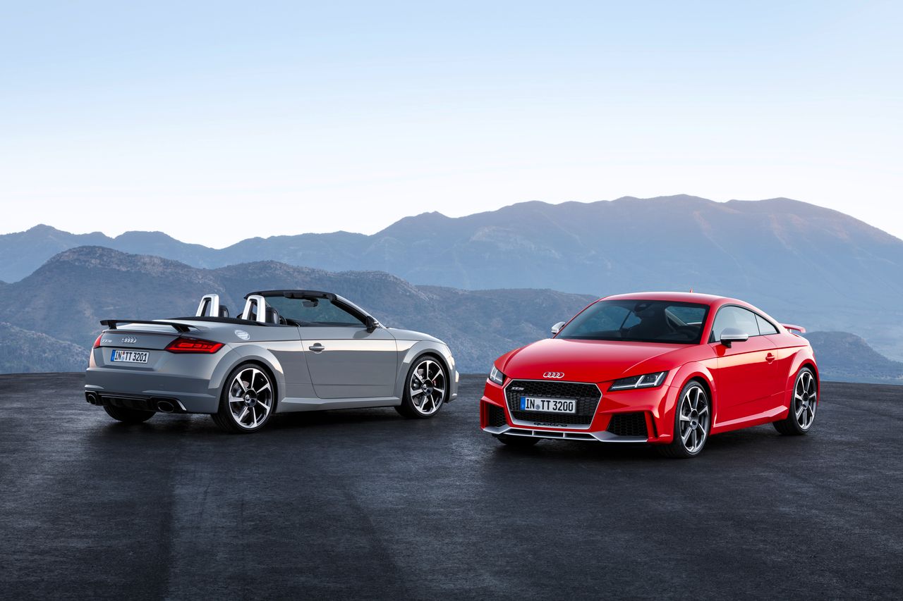 Nowe Audi TT RS Coupé i  TT RS Roadster (2016) - premiera