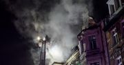 Pożar kamienicy w Poznaniu. Kilkanaście zastępów straży w akcji